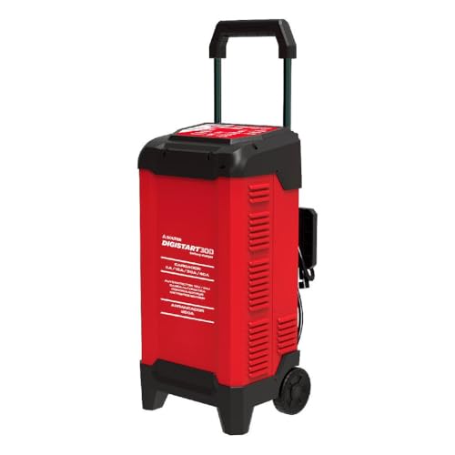 DIGISTART 300 Solter - Cargador - Arrancador de 12/24V 5-15 - 30-40A, Carga hasta Baterías de 300Ah, Arranque hasta 200A para Baterías de Plomo-Ácido, AGM y Gel