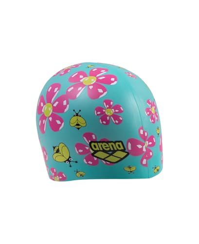 Image of Arena Classic Junior Silicone Unisex Swim Cap for Girls and Boys Comfortable Durable Kids' Pool Bathing Cap
