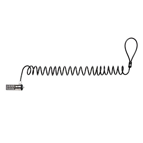 Kensington Portable Combination Cable Lock for Laptops and Other Devices - Black (K64670AM) - Image 3