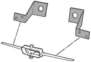 Scott Drake C5ZZ-8182-3-A Grille Bar Mounting Brackets
