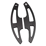Volant de course Extension De Palettes De Changement De Vitesse Au Volant Pour E90 E91 E92 E93 M3 E9X M3 E70 X5M E71 X6M(Noir)