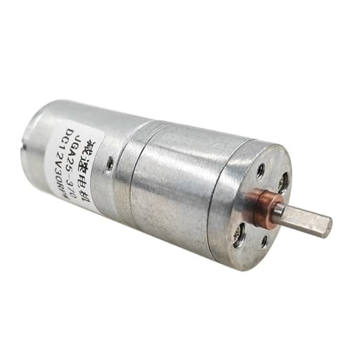 Moteur DC 3V JGA25-370 à couple élevé et réduction mécanique 60 tr/min