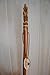 Hiking Stick - Hand Carved Wolf or Coyote Walking Staff - Custom Height Up to 60