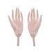SM SunniMix 2PCS Ciseaux Articulés 1/4 BJD pour Poupées Dollfie DOD MSD 43cm - Rose