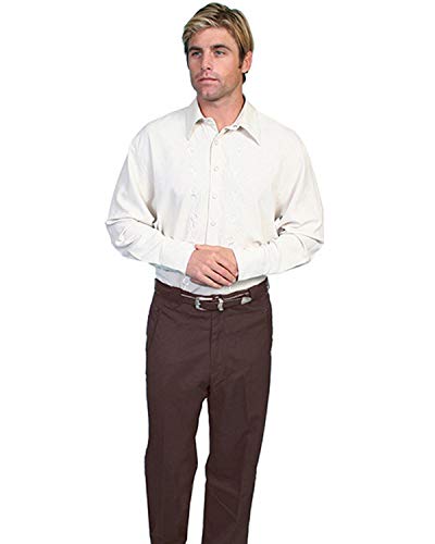 Rangewear By Scully Men's Western Trouser Pants - P-708 Jet4