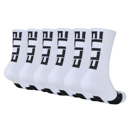 Basketball Crew Socks for Men and Women, Cushion Performance Athletic Basketball Socks
