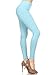 Leggings Depot Ultra Soft Basic Solid REGULAR and PLUS 36 COLORS Best Seller Leggings Pants Carry 1000+ Print Designs (One Size (Size 0-12), Sky Blue)