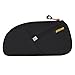Menolana Bike Frame Storage Bag Cycling Pack Organizer Holder Zipper Bicycle Front Tube Bag for Wallet Keys Travel Mountain Road Bike, Black