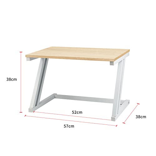 Miniatura 2 de Lantus - Estante Extensible Para Microondas Con Ganchos, Soporte Para Horno, Parrilla Para Asar, Estante De Encimera Para Microondas, Estante De Almacenamiento De Cocina 57 38 38 Cm