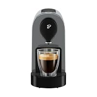 Tchibo Cafissimo „Pure plus“ Kaffeemaschine Kapselmaschine inkl. 30 Kapseln für Caffè Crema, Espresso und Kaffee | 0,8l | 1250 Watt | 11,9 x 33,7 x 24 cm | Grey – Ansicht 2