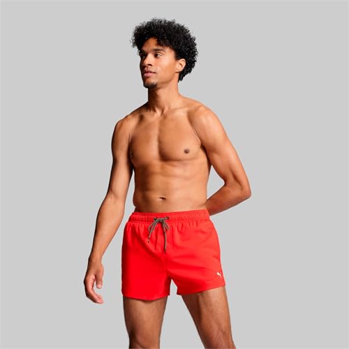 PUMA SWIM MEN SHORT LENGTH SWIM SHORTS 1P - C: red_T: XXL
