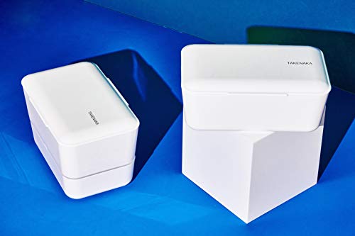 Takenaka Bento Box Expanded Double White #TOP5