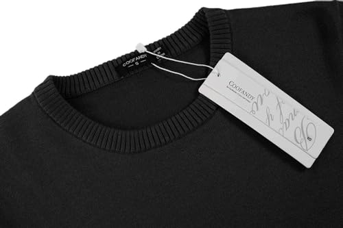 Coofandy ETJ005114_B_L* Men'S Crew Neck Sweater Slim Fit Lightweight Sweatshirts Knitted Pullover thumb #4