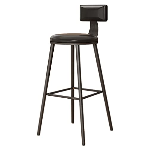 Tabouret de bar industriel dossier confort pour eviter le mal de dos