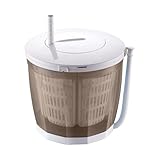 フォートゲート 手回し式洗濯機 ポータブル手動ランドリー洗濯機と回転式乾燥機 キャンプ旅行アパート用手回し式洗濯機