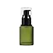OHEETU Botellas vacías recargables de vidrio esmerilado verde esmerilado con frasco de bomba y tapa transparente Imagen de OHEETU Botellas vacías recargables de vidrio esmerilado verde esmerilado con frasco de bomba y tapa transparente