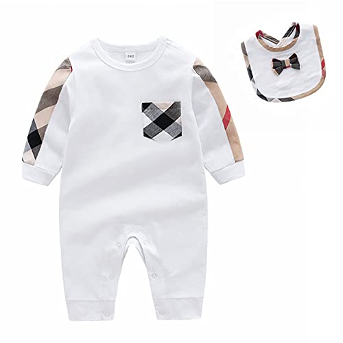 Image of Snr-k Newborn Unisex Infant Baby Romper Bodysuit Baby Boy Girl Outfits Clothes One Piece Jumpsuit