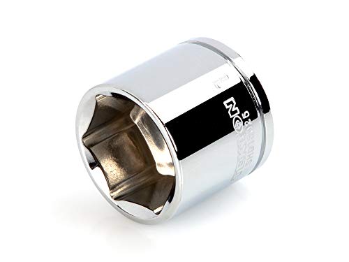 Image of TEKTON 3 /8 Inch Drive x 1 Inch Shallow 6-Point Socket | SHD12025