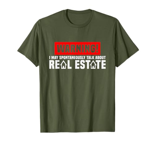 Funny Realtor Saying Realtor Life Real Estate Agent T-Shirt