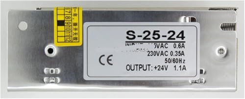 Alimentation S-25-24 24V résout les coupures de tension 25W