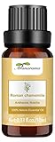 Reines Kamillenöl Ätherisches Öl zur Beruhigung von Stress, römische Kamillen Anthemis Nobilis, Therapeutische Qualität für Diffusor, Aromatherapie, 10ml