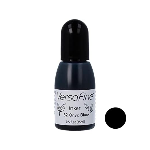 Imagine Crafts d'encre pigmentée Versafine Inker-Onyx Noir