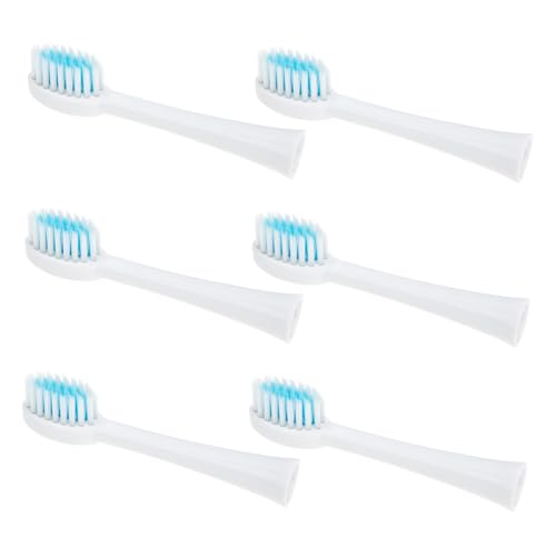 UKCOCO 6 piezas Cabezas Repuesto Cepillo Eléctrico Suaves y Compatibles X Q Q X- Cerdas Delicadas para Limpieza Profunda y Cuidado Adulto