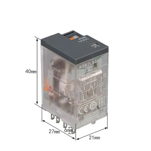 Relais électrique miniature RXM2A pour sécuriser un circuit de commande