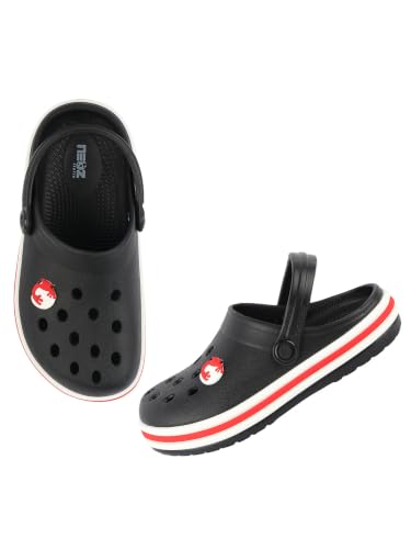 Image of NEOZ Casual Slingback Clogs for Kids with Soft Sole | Slip-On Breathable, Lightweight | Comfortable & Durable | Stylish Indoor & Outdoor Sandals Clogs for Kids