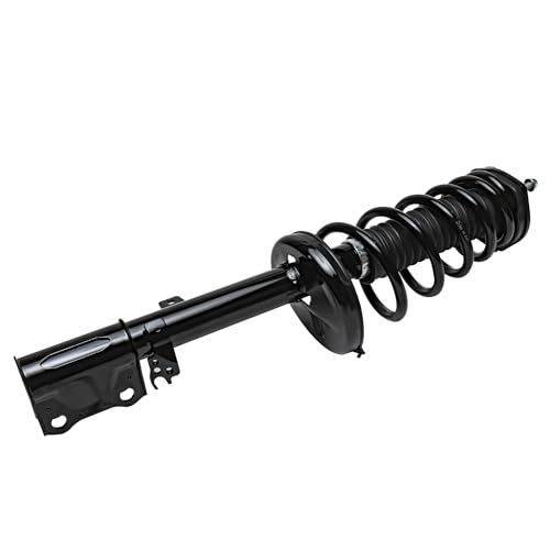 Image of Detroit Axle - FWD Rear 2pc Struts for 09-12 Toyota Venza, 2 Struts & Coil Spring Assembly 2009 2010 2011 2012 Replacement Suspension Quick Install Ready Struts Shocks Assembly