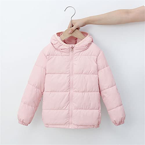 Toddler Kids Boys Girls Winter Warm Jacket Outerwear Solid Coats Hooded Down Fill Outwear Boys Ski Toddlers Coats Boys3
