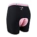 BALEAF Women's Cycling Underwear Shorts 3D Padded Breathable Mesh Compression Shorts Size XL