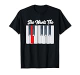 Klavierinstrument Lustiger Pianist spielt Klaviermusikliebhaber T-Shirt
