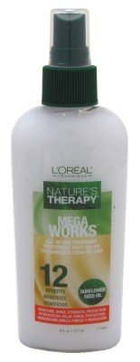 Loreal Natures Therapy Mega Works All In One Treatment Spray 6 Ounce (177ml) (6 Pack)