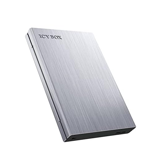 ICY Box 6.35cm (2.5 Zoll)-Festplattengehäuse 2.5 Zoll USB 3.2 Gen 1 (USB 3.0), IB-241WP