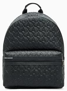 Armani Exchange Men's Liam Backpack, Black, One Size