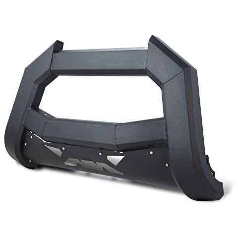 J2 Engineering J2-PT-ZTL-8306 Carbon Steel Square Frame Bat Design Bull Bar Front Bumper Grill Guard Compatible with 2005-2015 Tacoma Cover