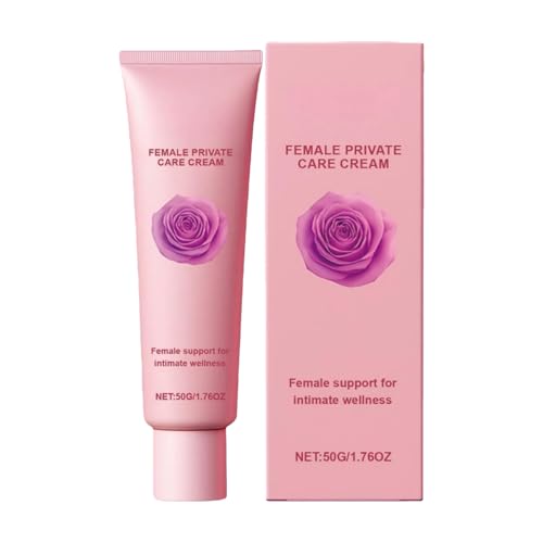 Women's Health Crema De Cuidado Natural, Suavizante Y Refrescante, 50G, Crema De Cuidado Íntimo Para Mujeres, Loción De Cuidádo Privada Femenina, Fórmula Suavé Y Calmante, Para Novia, Esposa, Hermana