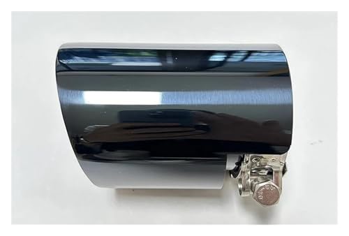 Silencieux de voiture extrémités de tuyau auto noir inox pour remplacer l'embout