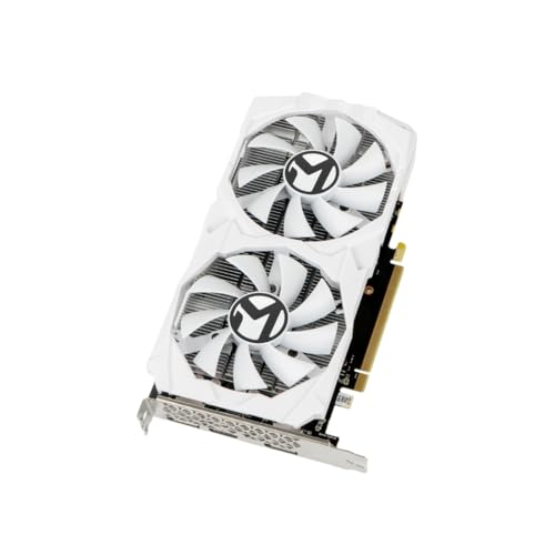 Image of maxsun AMD Radeon RX 580 8GB 2048SP GDDR5 Computer Video Graphics Card GPU for PC Gaming 256-Bit DirectX 12 DVI, HDMI, DisplayPort Multi Monitors Extend (White)