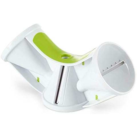 Kitchen Cookware 3 In 1 Green & White Vegetable Fruit Slicer Cover