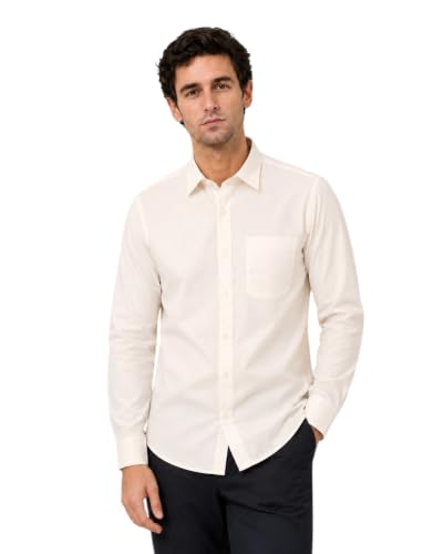 Image of Appel Touch Men's Cotton Blend Formal Shirt Full Sleeves