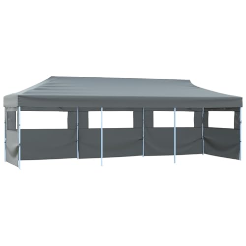 Xichuzi Faltzelt Partyzelt Pop-Up mit 5 Seitenwänden 3x9 m Anthrazit, Pavillon, Faltpavillon, Canopy, Gartenpavillon, Rennzelt, Partyzelt, Arbeitszelt, Canopy Tent - 44981 Xichuzi Faltzelt Partyzelt Pop-Up mit 5 Seitenwänden 3x9 m Anthrazit, Pavillon, Faltpavillon, Canopy, Gartenpavillon, Rennzelt, Partyzelt, Arbeitszelt, Canopy Tent - 44981