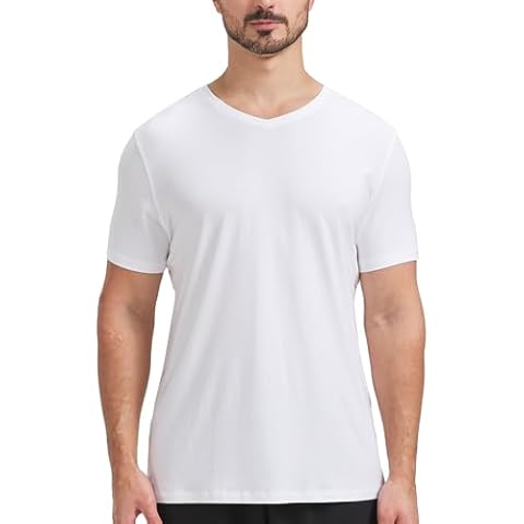 netdraw Men's Ultra Soft V-Neck T-Shirt Cover