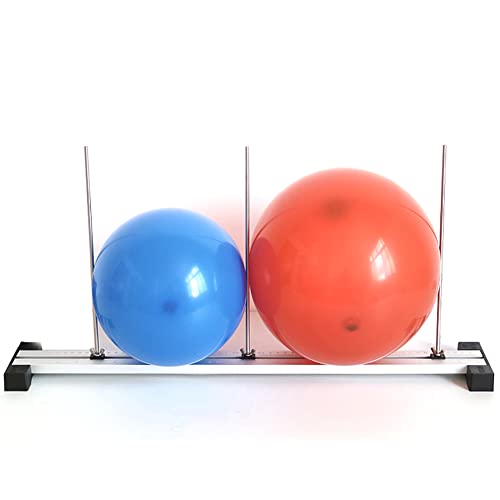 Calibreur de ballon pliable en métal : règle de mesure réglable pour arche