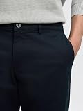 SELETED HOMME Męskie spodnie SLHSTRAIGHT-New Miles 196 Flex Pants W N Chino, Dark Sapphire, 32/32, Dark Sapphire, 32W / 32L