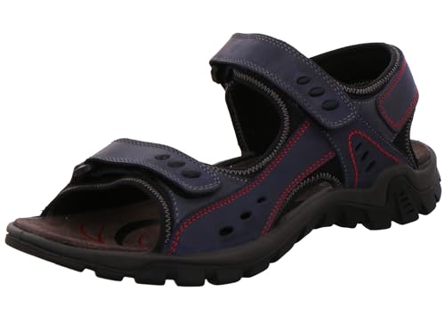 Sandales Rohde Barolo 5930 pour homme en cuir marron confortable