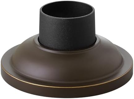 Hinkley Landscape Lighting 1304OB Traditional Aluminum Pier Mount Base, Olde Bronze