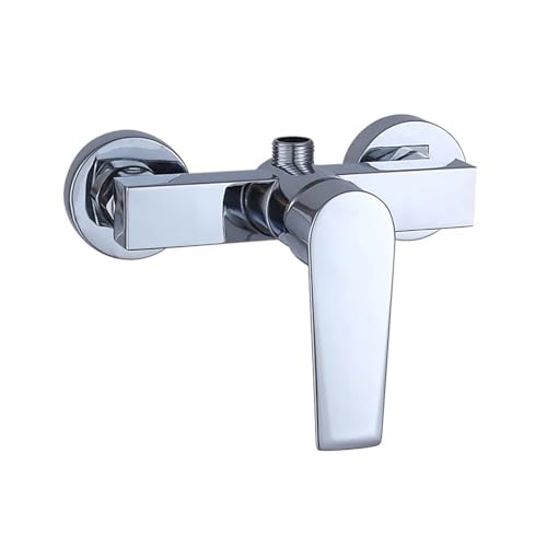 Grifo de bañera de acero inoxidable antioxidante con mezclador de pared fácil de limpiar G1/2 3
