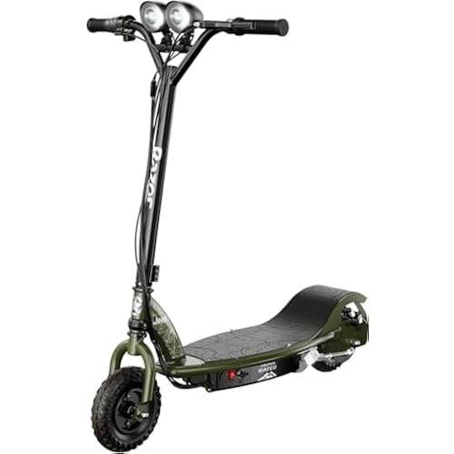 Razor RX200 Electric Off-Road Scooter for Kids Ages 13+ - Lightweight, Steel Frame, 24V Rechargeable Battery, Up to 12 MPH, Up to 8 Mile Range, for Riders up to 154 lbs
